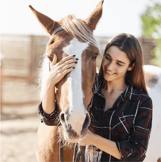 girl-horse