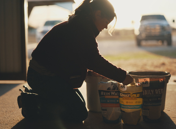 Redmond Electrolyte is a supplement for horses that travel, work hard, or horses showing signs of dehydration.