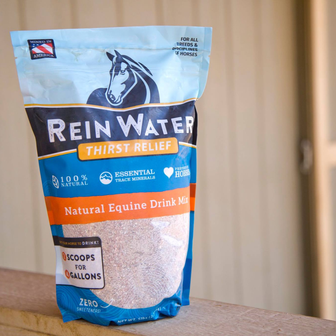 Rein Water ingredients are simple; just mineral salt and bentonite clay.