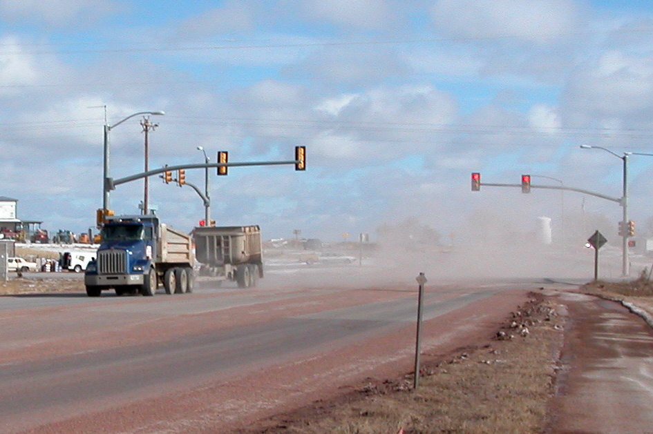 dusty road