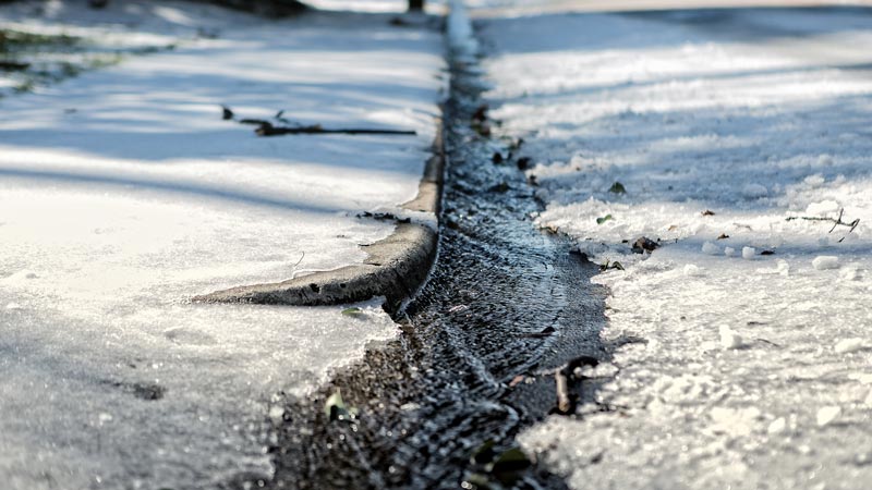 curbside gutter