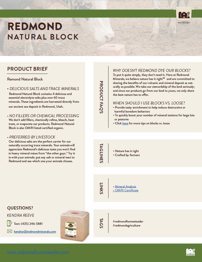 Natural Block