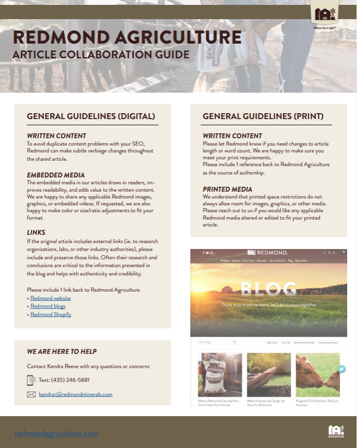 Article Collaboration Guide
